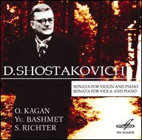 Дмитрий Шостакович. Соната для скрипки и фортепиано, соч. 134